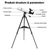 Telescope for Adults Beginners, with Carry Bag and Tripod, Perfect for Stargazing Nature Exploration view 3
