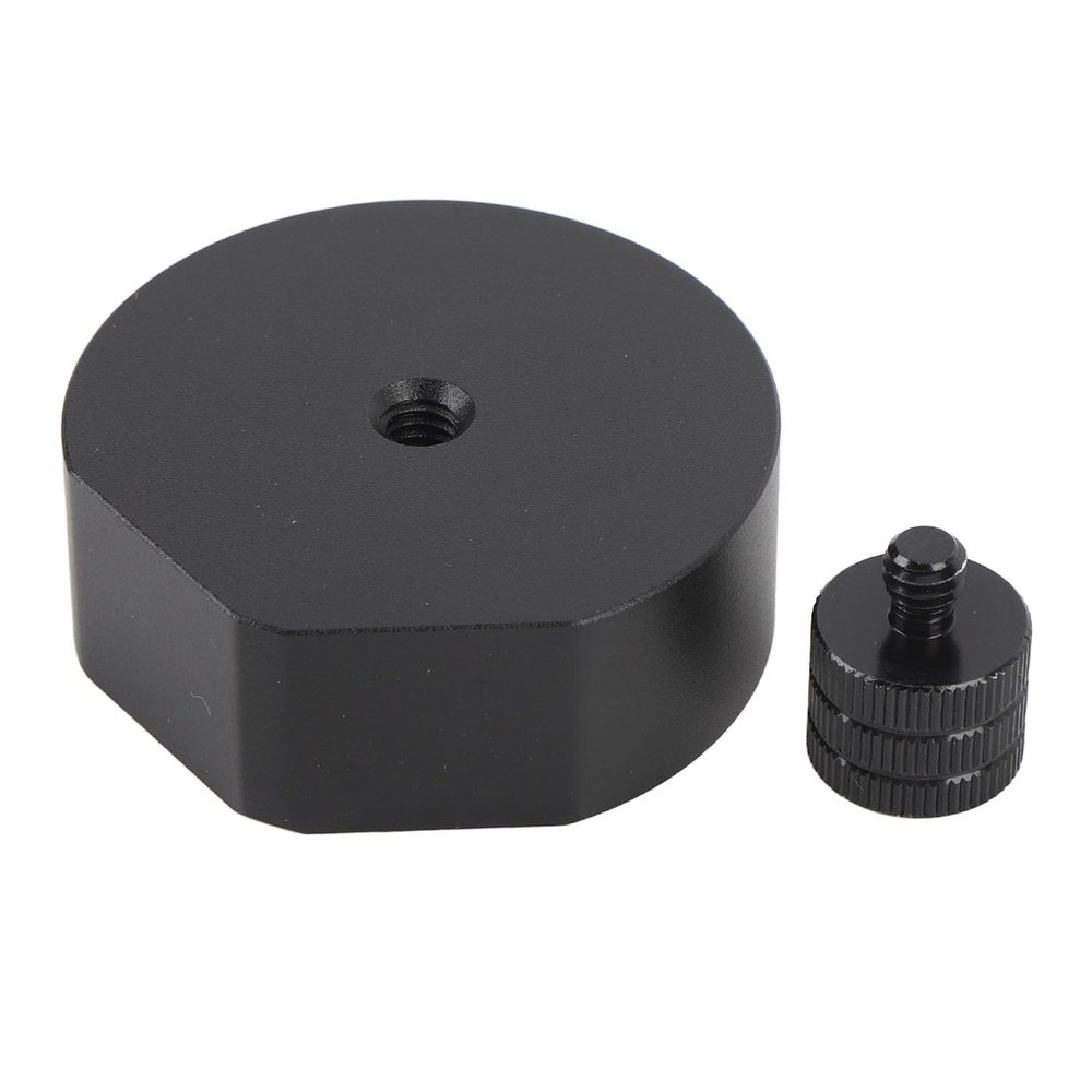 Satellite Tripod Adapter Aluminum Alloy 1/4in20 3/8in16 Thread Satellite Tripod Mount Bracket Adapter for Camping Travel