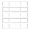 XUFOPLY 5Pcs CD Racks, 34 Inch Wall Mount Media Storage Shelf Cube Storage Media Shelf Video Games CD DVD Book Storages Shelves for Bedroom Living Room Game Room Furniture (White, 5PCS) view 1