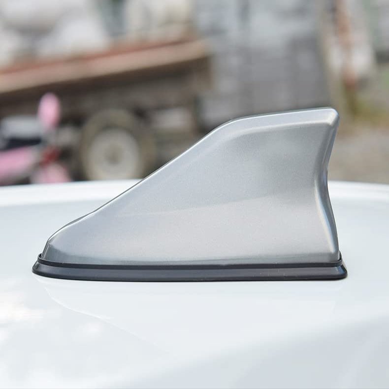 2015 Sonata Antenna Cover,Car Shark Fin Antenna Cover, Roof Aerial Base AM/FM Radio Signal for Car SUV Truck, Car Accessories Antenna Replacement Fits Most Cars (Sliver)