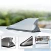 2015 Sonata Antenna Cover,Car Shark Fin Antenna Cover, Roof Aerial Base AM/FM Radio Signal for Car SUV Truck, Car Accessories Antenna Replacement Fits Most Cars (Sliver) view 3
