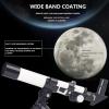 Astronomical Refracting Telescope for Kids Beginners, Portable Travel Telescope with Tripod for Moon Viewing view 2