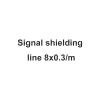 ACFFVBW Coiled Extension Cord, CNC Router Engraving Machine Shielded Cables for Stepper Spindle Motor and Signal Line 1m(Signal Line 8x0.3) view 2