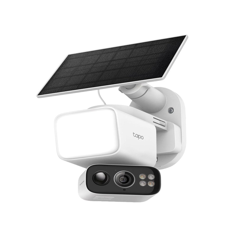 Tapo 2K Outdoor Pan/Tilt Wireless Floodlight Security Camera, C615F KIT