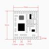 1pcs LLCC68 Wireless RF Module 433MHz Low Power Transceiver Module(Antenna Included) view 3