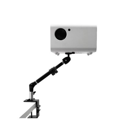 RHNLMGKL Projector wall mount bracket 360 degree floor stand height adjustable punch-free bedside hanger load-bearing 4KG
