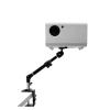 RHNLMGKL Projector wall mount bracket 360 degree floor stand height adjustable punch-free bedside hanger load-bearing 4KG view 1