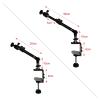 RHNLMGKL Projector wall mount bracket 360 degree floor stand height adjustable punch-free bedside hanger load-bearing 4KG view 2