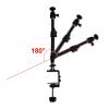RHNLMGKL Projector wall mount bracket 360 degree floor stand height adjustable punch-free bedside hanger load-bearing 4KG view 3