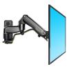 NZXEDVHU aluminum alloy 360 degree 17"-27" monitor stand gas spring arm LED LCD TV wall-mounted load bearing 2-7 kg(Black) view 1