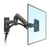 NZXEDVHU aluminum alloy 360 degree 17"-27" monitor stand gas spring arm LED LCD TV wall-mounted load bearing 2-7 kg(Black) view 2
