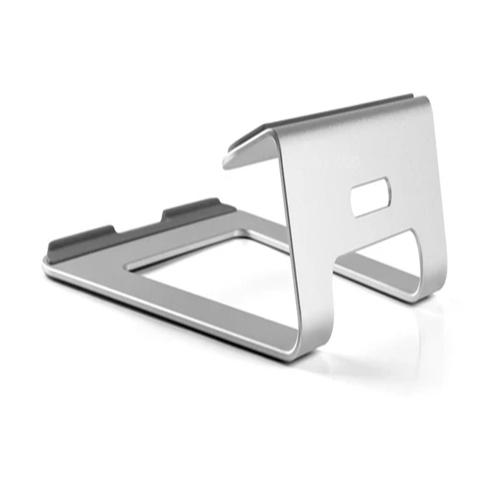 HFFFXRCY AP-1 Aluminum Alloy 11-15 Inch Laptop Stand Laptop Cooling with 18 Degree Viewing Cable Manager(Silver)
