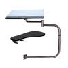NZXEDVHU OK010 Full-motion chair shaft clamp keyboard bracket + chair arm clamp elbow wrist support mouse pad armrest(Silver) view 1