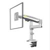 UUJHIKXD H100 Gas Spring 22-35 Inch LCD LED Monitor Stand Arm Fully Dynamic Desktop Ergonomic Monitor TV Mounting Bracket Load 2-12 kg(Silver) view 3