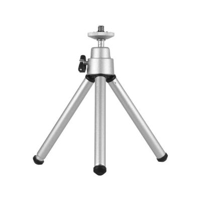 Mini Tripod 2 Section Bracket for Projector Camera Desktop Tripod(White)