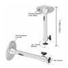 Wall Mount Metal Ceiling Projector 6mm Thread 21cm Bracket Rotatable view 3