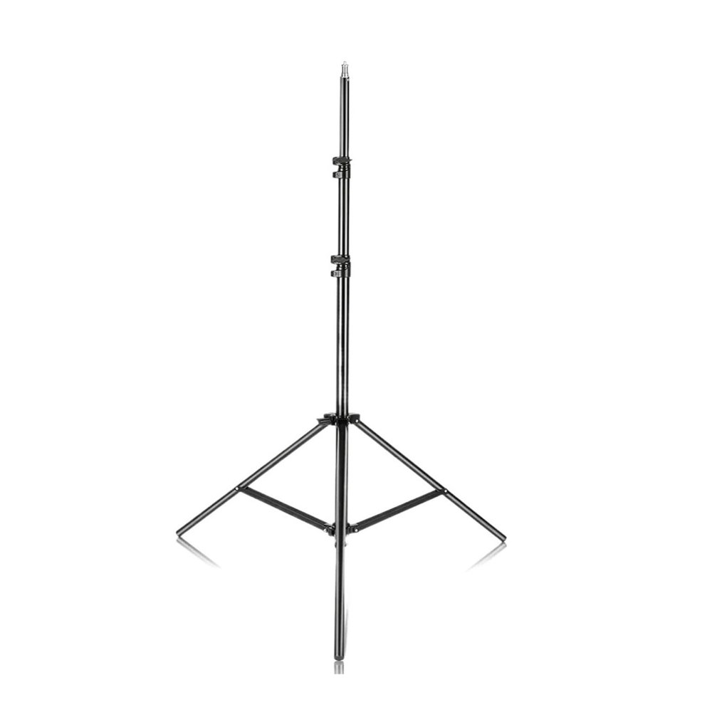 2/2.4/2.8M Tripod Selfie Stick Adjustable Light Stand 1/4 Screw Head(Alloy 280cm)