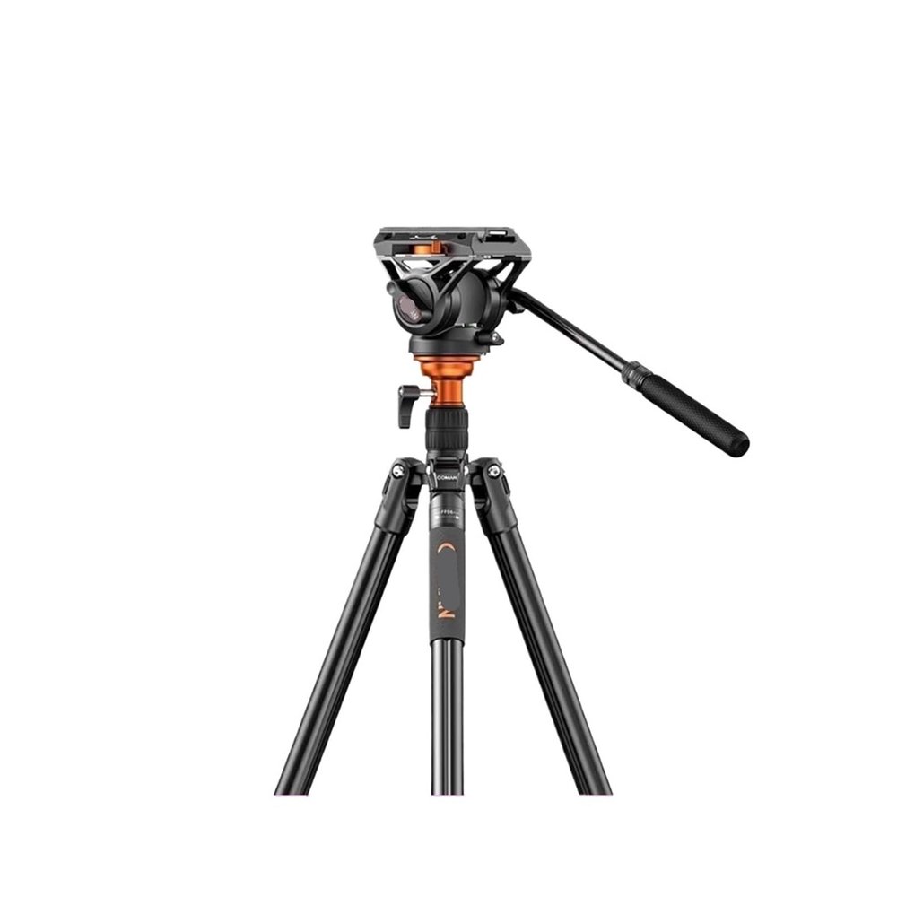 FF06S Q6 Camera Fluid Head Bracket Portable SLR Camera Photo Tripod