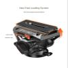 FF06S Q6 Camera Fluid Head Bracket Portable SLR Camera Photo Tripod view 3