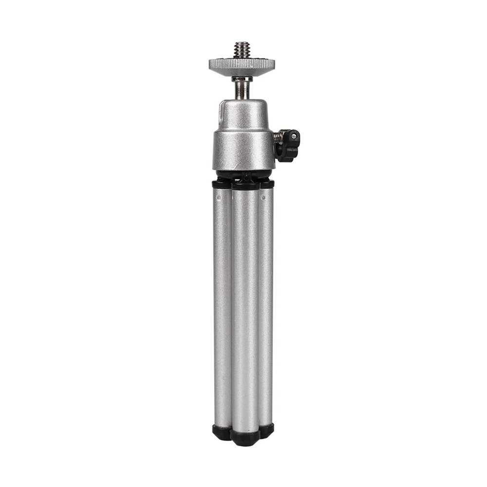 Metal Flexible Tripod Stand for Projector Camera Aluminum Alloy(White)