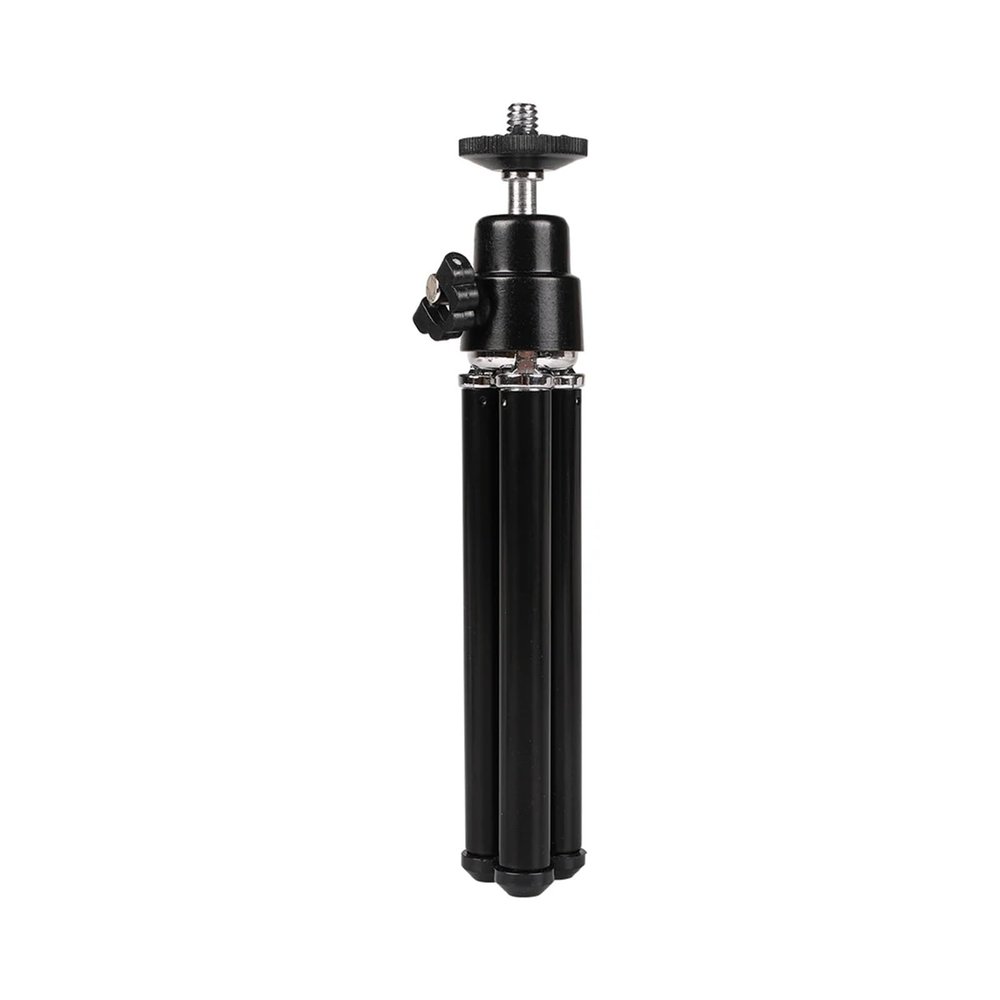 Metal Flexible Tripod Stand for Projector Camera Aluminum Alloy(Black)