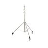 2.9M Tripod Super Stable Large Tripod Foldable Light Stand Lift Stand Wheels Stainless Steel(with Wheels) view 1