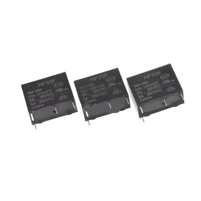 10PCS/lot Power s JZC-33F HF33F-005-HS3 HF33F-012-HS3 HF33F-024-HS3 5A 250VAC 4PIN HF33F-005-ZS3 HF33F-012-ZS3 HF33F-024-ZS3 5PI(HF33F-012-ZS3)