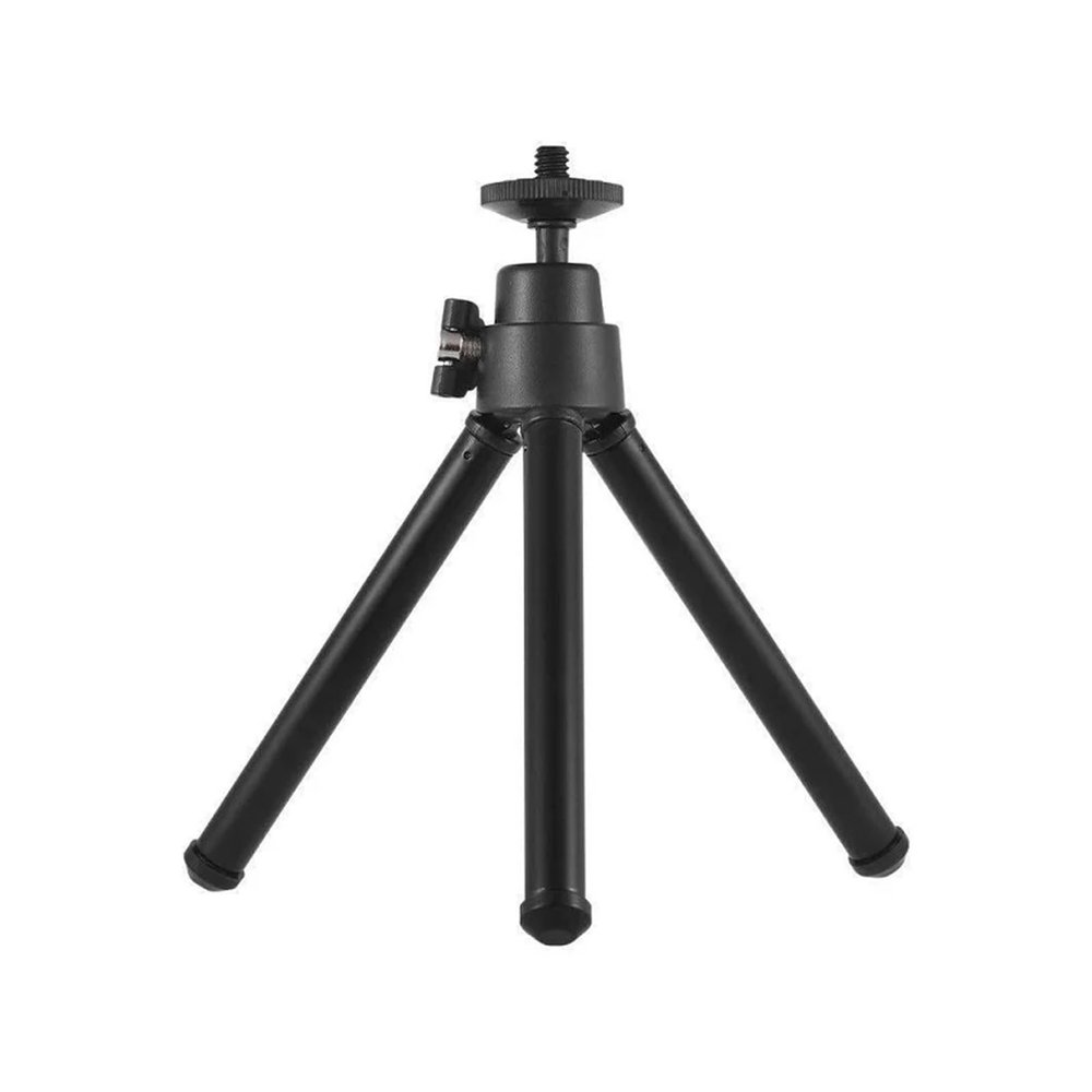 Mini Tripod 2 Section Bracket for Projector Camera Desktop Tripod(Black)