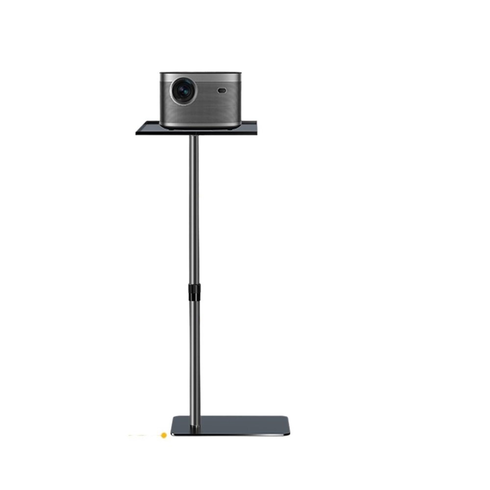 128cm/50'' Floor Standing Metal Stand Multi-Angle Adjustable 360 PTZ Rotating Projector Bracket(SH-DJ-04-128-A)