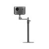 360 Degree PTZ Rotating Projector Stand Tripod Light Clamp Table with 1/4 Inch Fixture for Ring Light Camera(With tray) view 1