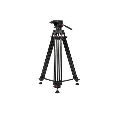 DV-2 Video Tripod Aluminum Lightweight Portable Retractable Professional Tripod for Outdoor Photography Support