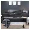 YTMJPQQJI Triple Monitor Desk Stand Freestanding Adjustable 3 Screens Up to 32 Inches view 3