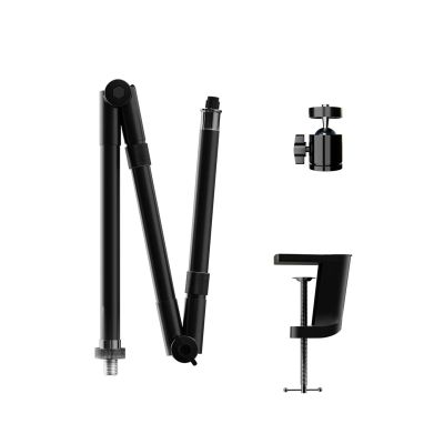 C-Stand Desk Flexible Shape Mounting Metal Bracket 2kg Load Capacity with Ball Head