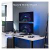 BEGWVDJTP Dual Monitor Vertical Stand with Glass Base, Fits 2 Ultra-Wide Screens up to 34 Inches view 4