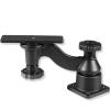 for 5" to 12" Screens Fish Finder& Chartplotters Mount with 6-inch Swing Arm,360 Rotation Compatible with Garmin, Humminbird, Lowrance and More view 1