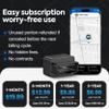 GPS Tracker for Vehicles, 4G LTE, Vehicle Location, Route History, Driving Alerts, Geo-Fence & Accident Notifications for Fleets & Family, OBD GPS Tracker with Phone App- Cancel Anytime ZT-50O view 2