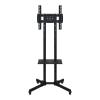 Mobile TV cart Bracket 1500 Rotation Horizontal and Vertical Screen Conference Live Broadcast Large Screen TV Mobile cart(1500 Rotating Screen) view 1