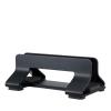 Vertical Tool-Free Adjustable Aluminum Laptop Stand Vertical Width from 0.35" - 1.6"(Black,1 Slot) view 1