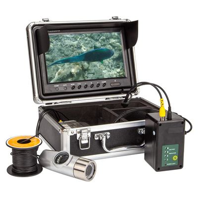 Underwater Fishing Camera, 9" Color LCD Monitor Fish with Dual Lens, IP68 Waterproof Video Camera