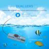 Underwater Fishing Camera, 9" Color LCD Monitor Fish with Dual Lens, IP68 Waterproof Video Camera view 3