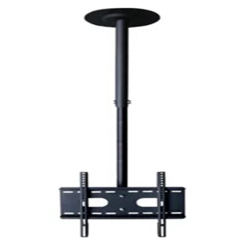360 Degree 60-2000mm Height Adjustable 37"-50" Ceiling TV Mount Bracket LED LCD Monitor Stand 400X400mm Load 25kgs(Height 1500mm)