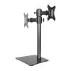 DL-AOC3-D 10"-27" 25" Height Adjustable 15kg Metal Base Dual Monitor Desk Stand Dual Monitor Mounting Bracket view 1