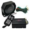100W Loud Police Siren & PA Speaker Kit with Microphone, IP66 Waterproof, 12V/24V Vehicle Alarm System for Emergency, Truck, UTV, ATV view 1