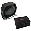 100W Loud Police Siren & PA Speaker Kit with Microphone, IP66 Waterproof, 12V/24V Vehicle Alarm System for Emergency, Truck, UTV, ATV view 4