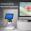 4.3 Inch IPS Digital Microscope, 50X-1000X Magnification, HD USB Electronics Microscope, for Repair, Coin, Jewelry Detection view 3