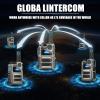 KAYOTOM Unlimited Range Walkie Talkies with Lifetime Free SIM | 4G LTE POC for Global Push-to-Talk Over Cellular | Ideal for Business, Security, Construction & Outdoor | (Compass, 8-Packs) view 3