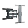 DL-U8 40"-80" 65" 70" Ultra Slim 61mm 6 Arm Telescopic 50kg Full Motion Wall Mount Arm Bracket Swivel Pivot view 1