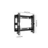 RHNLMGKL Wall Mount TV Bracket Flexible Adjustment TV Monitor Bracket Mount Articulated Arm Adjustable Wall Mount TV Bracket Bedroom view 2