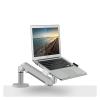 UUJHIKXD OZ-1S Aluminum 2-in-1 Installation 12-17-inch Laptop Stand + 17-32-inch Monitor Stand Gas Arm Desktop Support Stand Load 8kg(Silver Grey) view 3