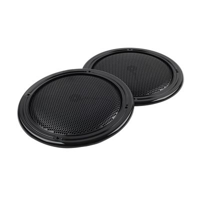 Cndoci37 2pcs Rear Pod Grill Speaker Pak Mesh Cover ABS All Black for Electra Tri Glide FLHTCU/L, FLHTCLTC, Road Glide Ultra FLHTK/L Motorbike